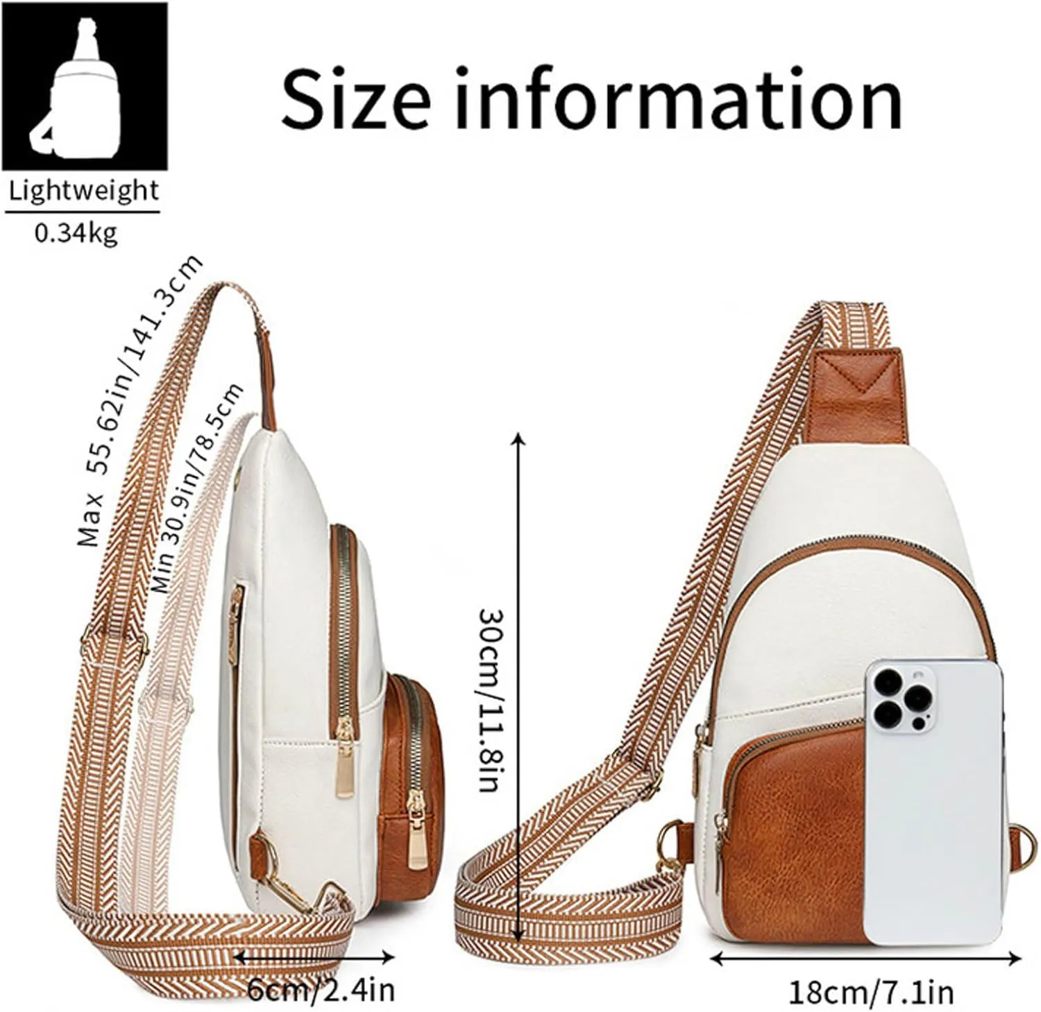Women Shoulder Bag Fashion New Pattern Colored Simple And Practical Large Capacity Small Shoulder Bags (Black, 18x6x30) women's handbags