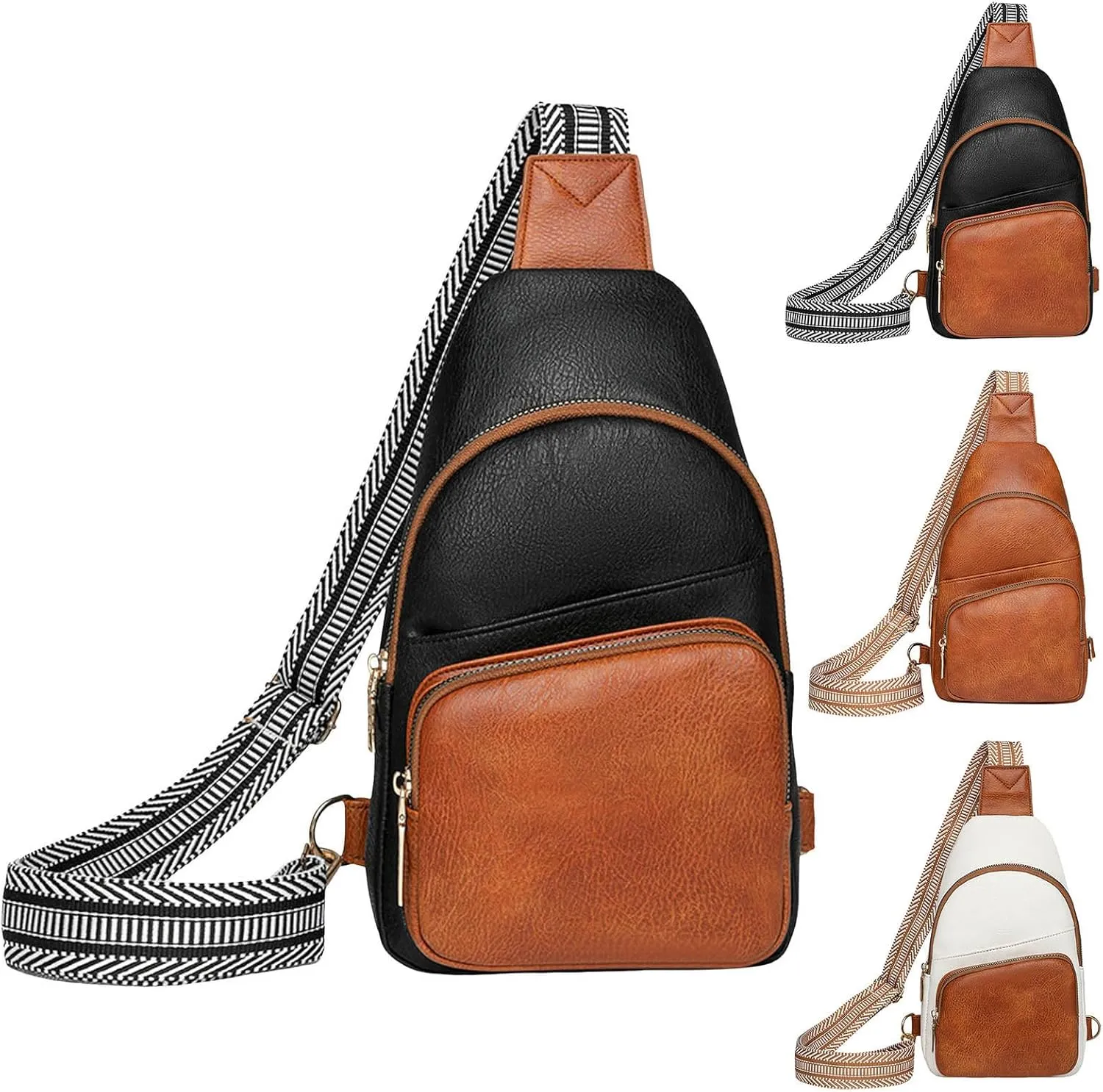 Women Shoulder Bag Fashion New Pattern Colored Simple And Practical Large Capacity Small Shoulder Bags (Black, 18x6x30) women's handbags