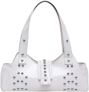 Women Y2k Purse Stylish Studded Hobo Bag Underarm Shoulder Bag Vintage Rivets Tote Handbag Designer Top Handle Purse 2025