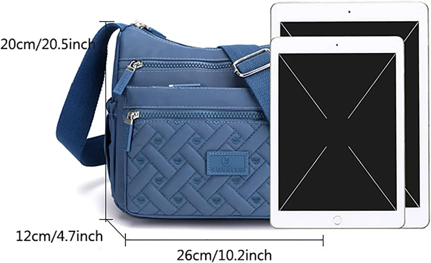 Women's Anti Theft Shoulder Bags Lightweight Quilted Leather Handbags for Women Beach Bag Water Proof Sandproof(Green)