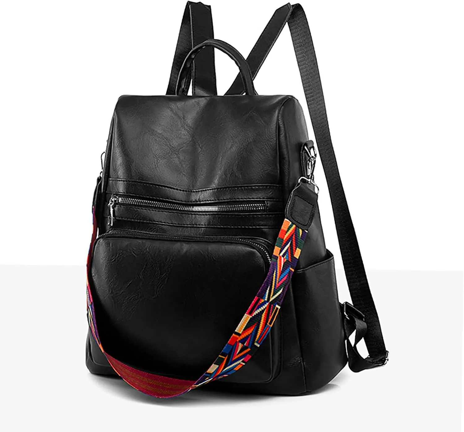 Women's Casual Fashion Backpack Practical Zipper Casual Purpose Tote Backpacks Outdoor Travel Backpack for Girls