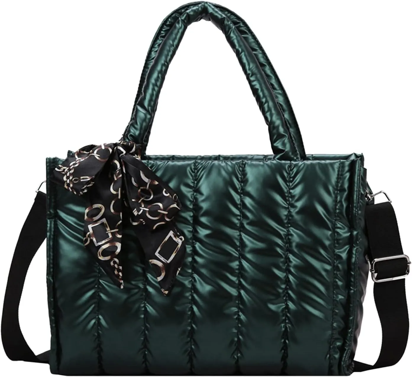 Women's Classic Satchel Bags Genuine Leather Crossbody Bags for Women Trendy Waterproof Cross Body Bag(Green)