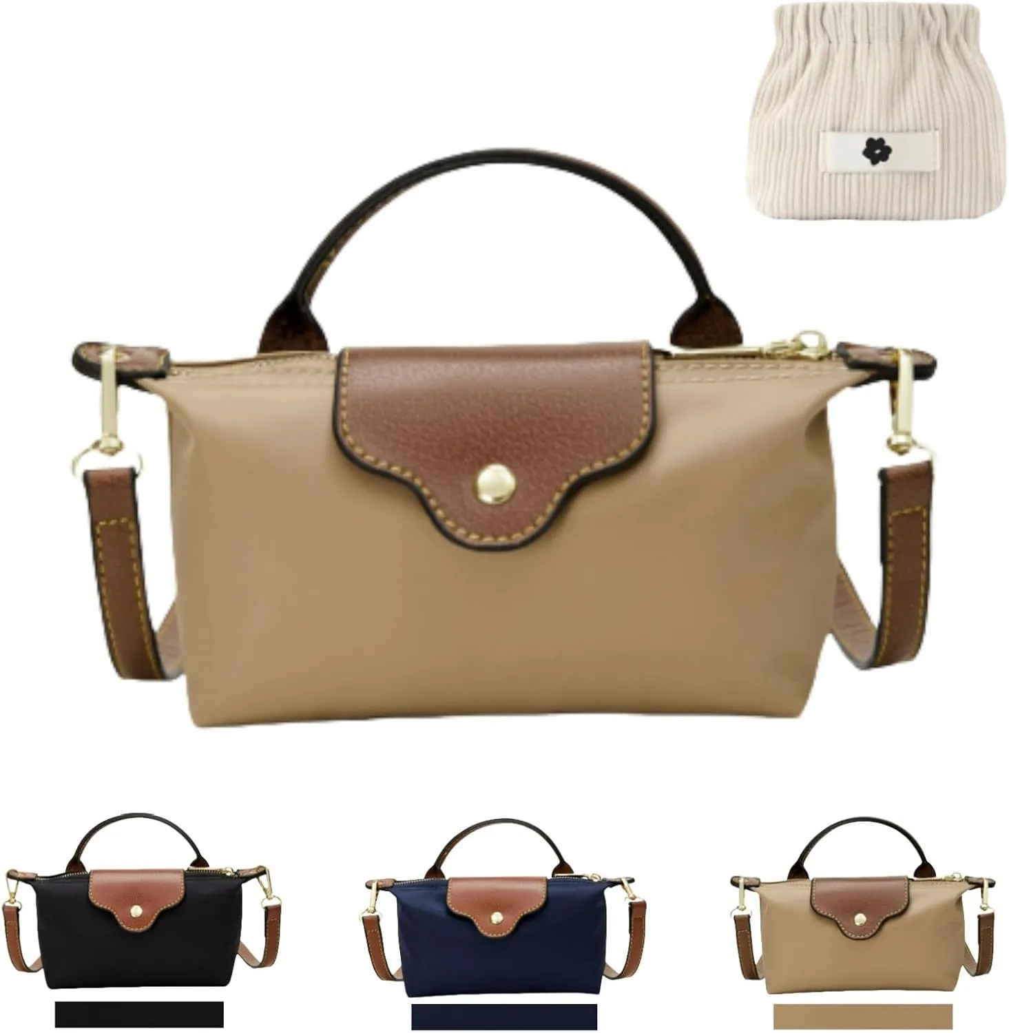 Women's Fashion Colorblock Mini Crossbody Bag, Mini Crossbody Purse with Adjustable Strap, Crossbody Bags for Women