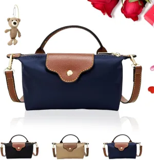 Women's Fashion Colorblock Mini Crossbody Bag, Mini Handbags for Women, Crossbody Bags for Women with Adjustable Strap