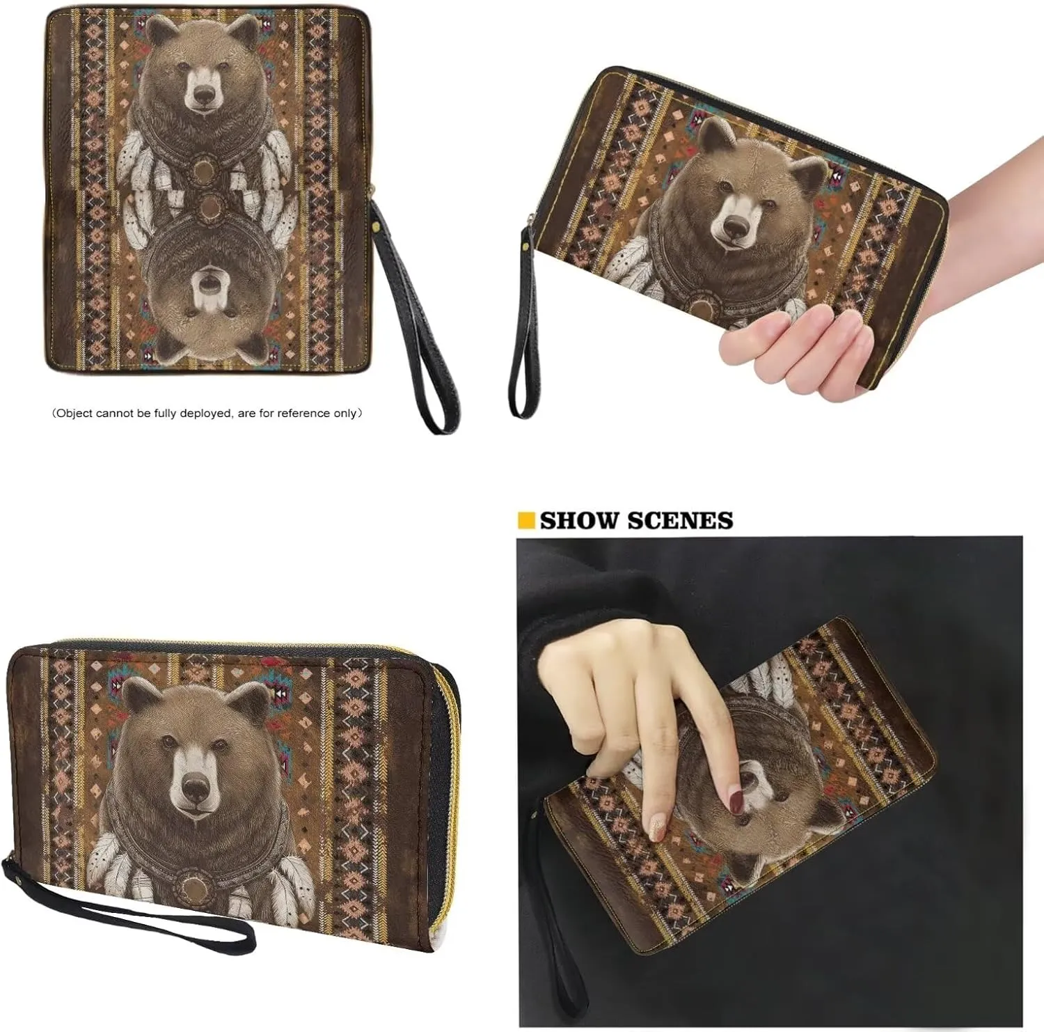 Womens Handbag Wallet Set Leather Satchel Purse Handbag with Wristlet Wallet Top Handle Handbag for Ladies