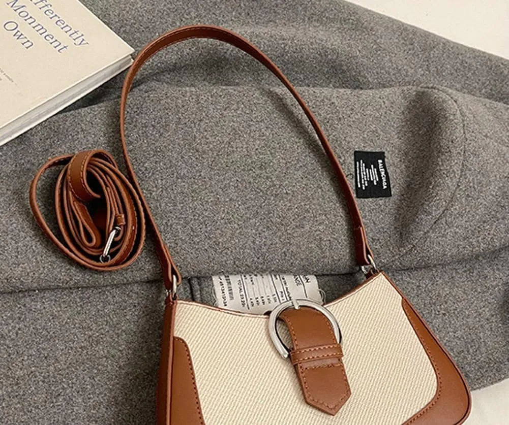 Women's Minimalist and Versatile Niche Shoulder, Crossbody & Underarm Commuter Bag