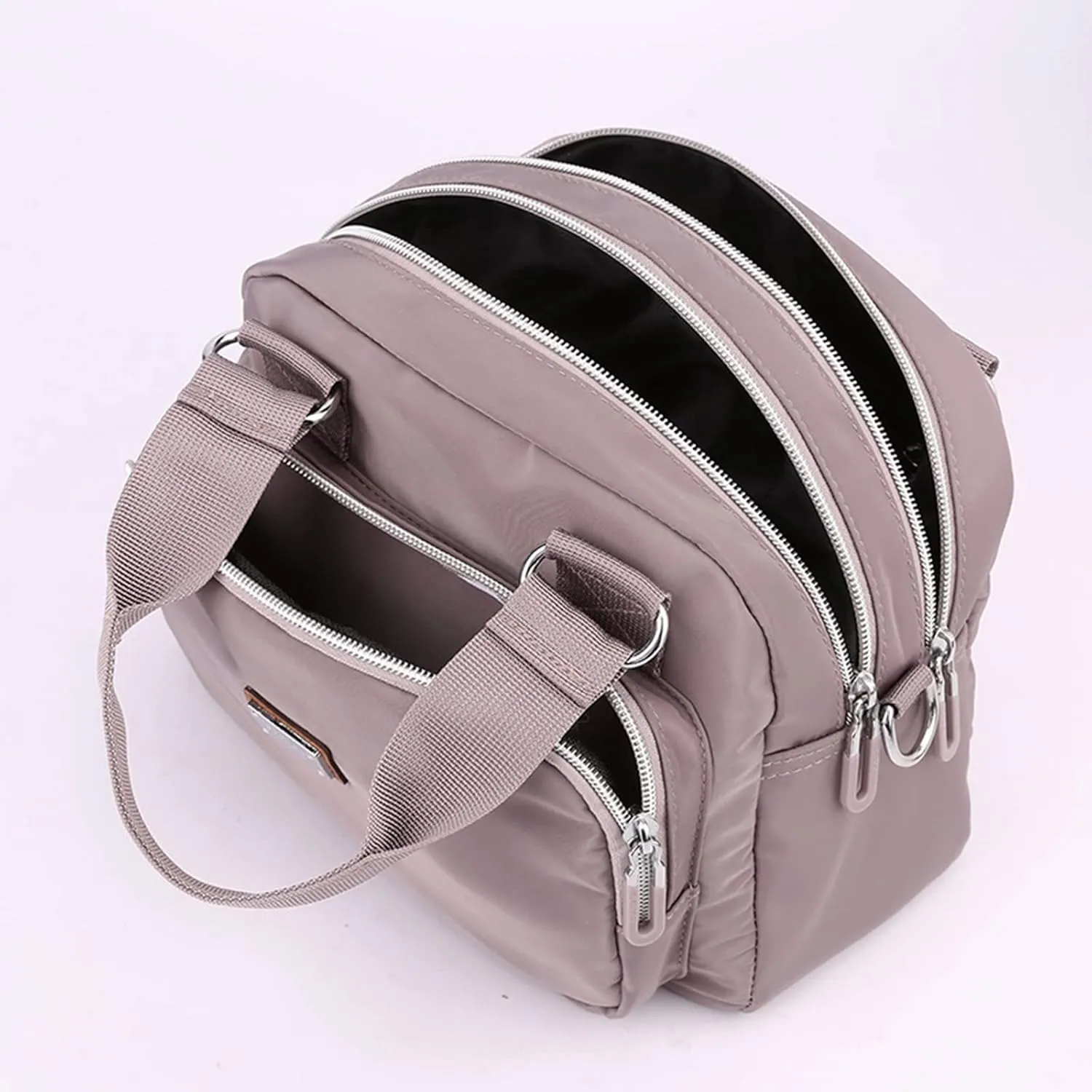 Women's Nylon One Shoulder Messenger Bag New Purpose Canvas Handbag over The Shoulder Bag (BU1, One Size)