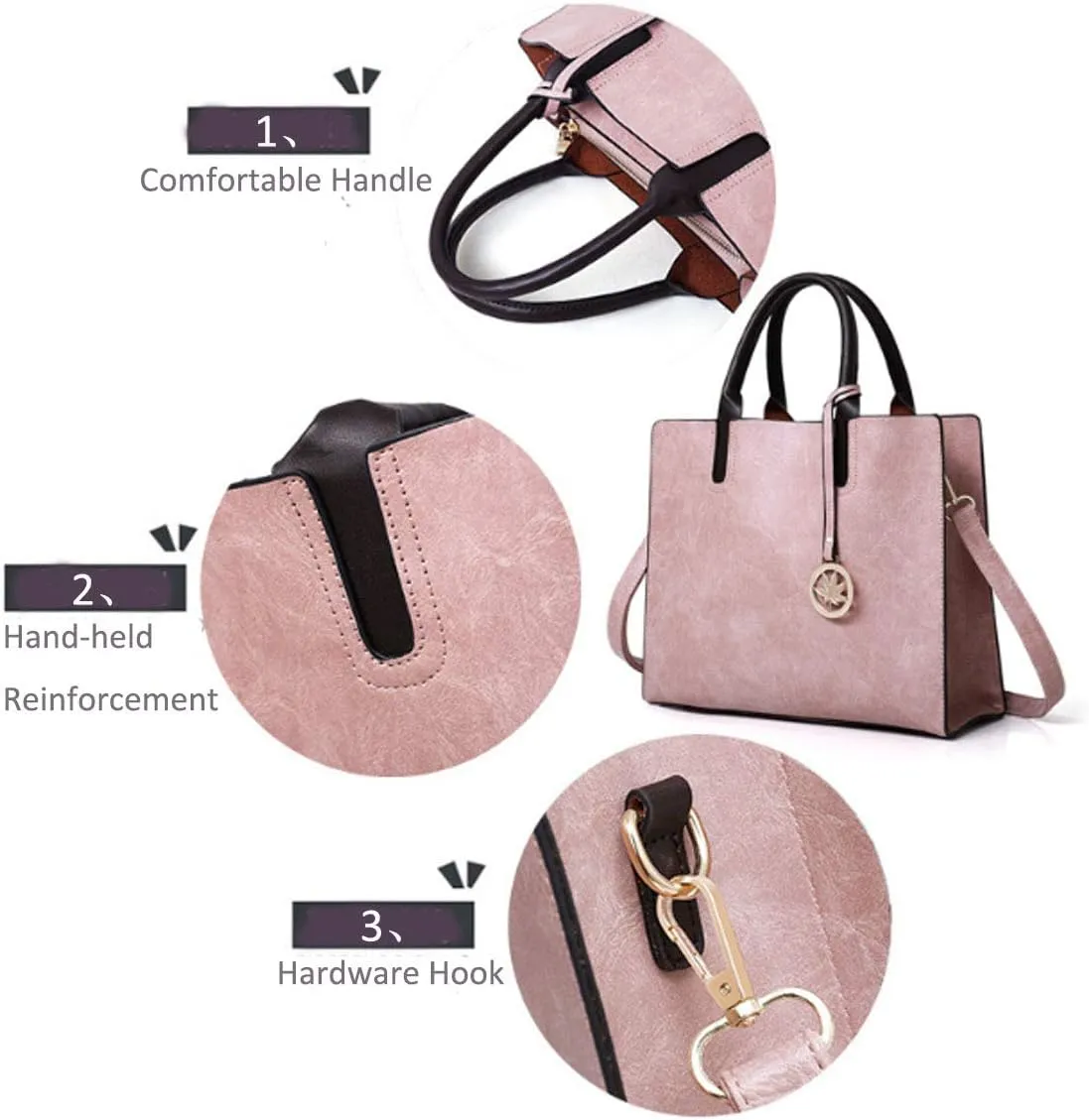 Womens Purses and Handbags Shoulder Bags Ladies Designer Top Handle Satchel Tote Bag Hobo Bags
