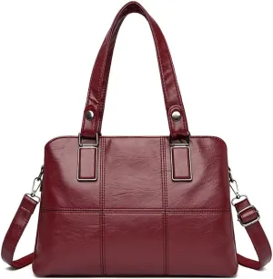 Women's Shoulder Bag Women's Leather Casual Handbags Designer Embroidered Tote Bag Shopping Bags