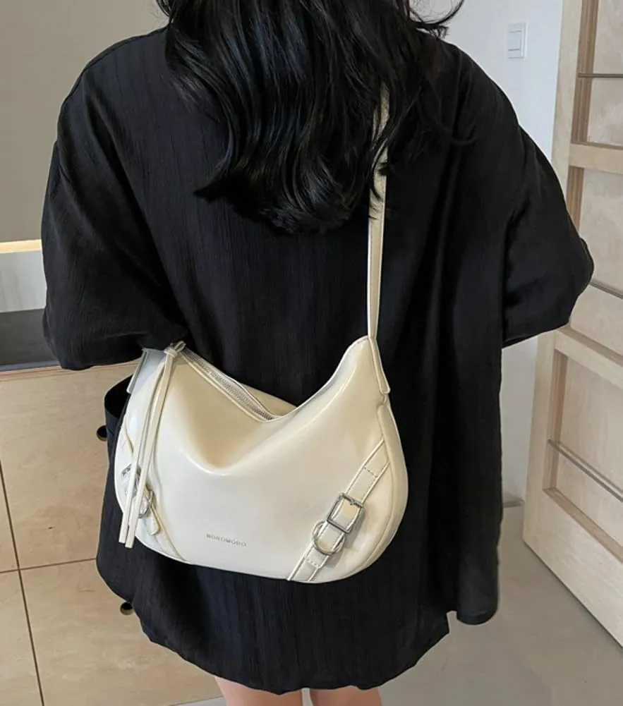 Womens Shoulder Crossbody Bag Vegan Leather Purse Y2k Large Trendy Handbag Tote Top Handle Satchel