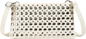 Women's Studded Shoulder Bag Soft PU Y2k Punk Tote Bags Streetwear Underarm Purse Top-handle Hobo Handbag 2025