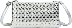 Women's Studded Shoulder Bag Soft PU Y2k Punk Tote Bags Streetwear Underarm Purse Top-handle Hobo Handbag 2025