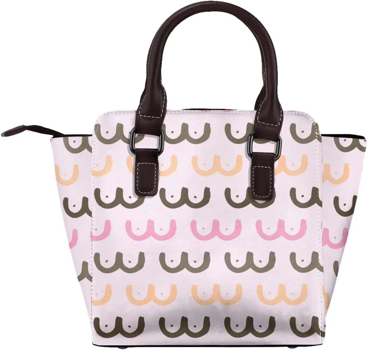 Womens Studded Tote Handbags Top Casual Shoulder Bags Satchel Purse