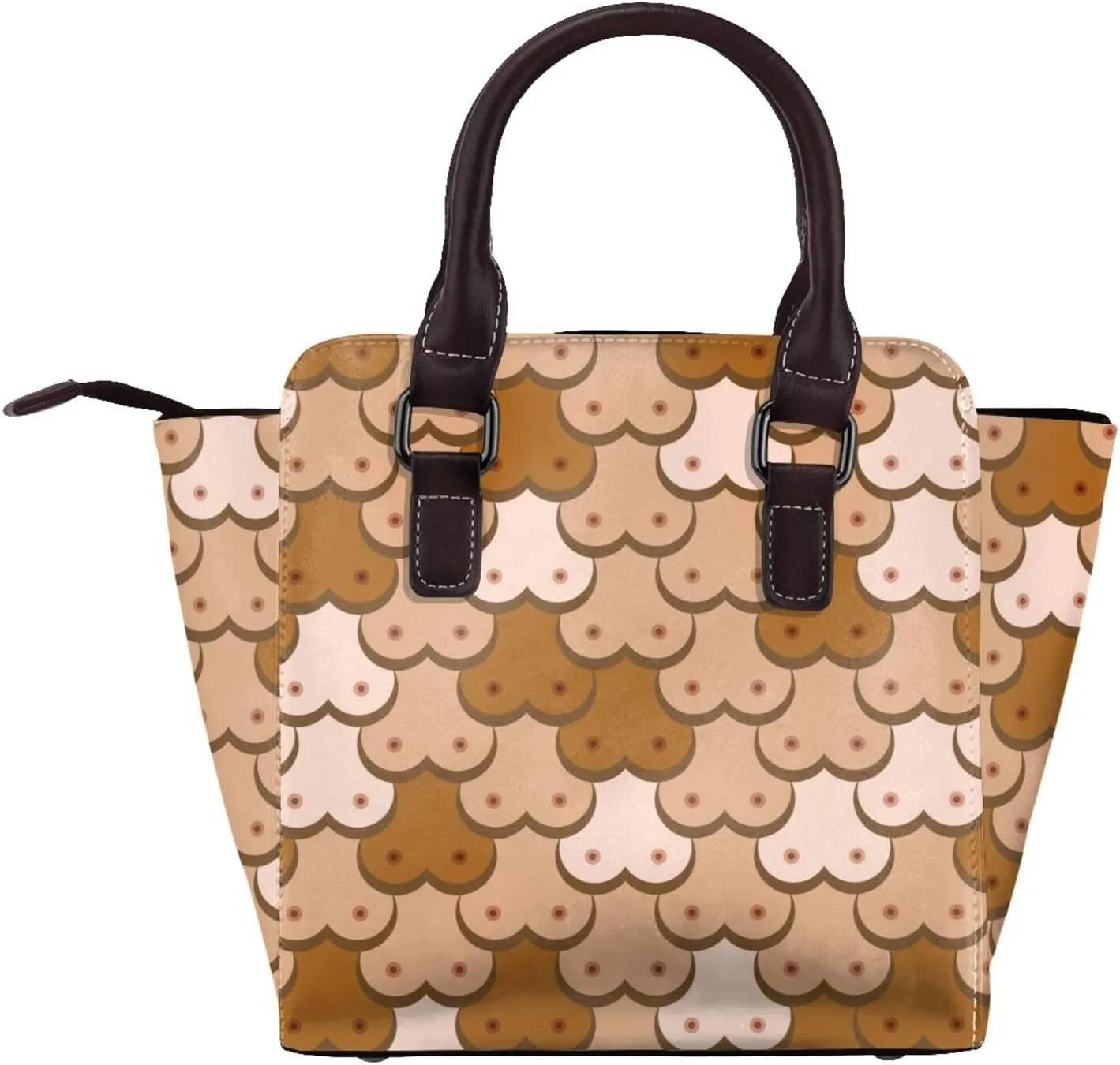 Womens Studded Tote Handbags Top Casual Shoulder Bags Satchel Purse