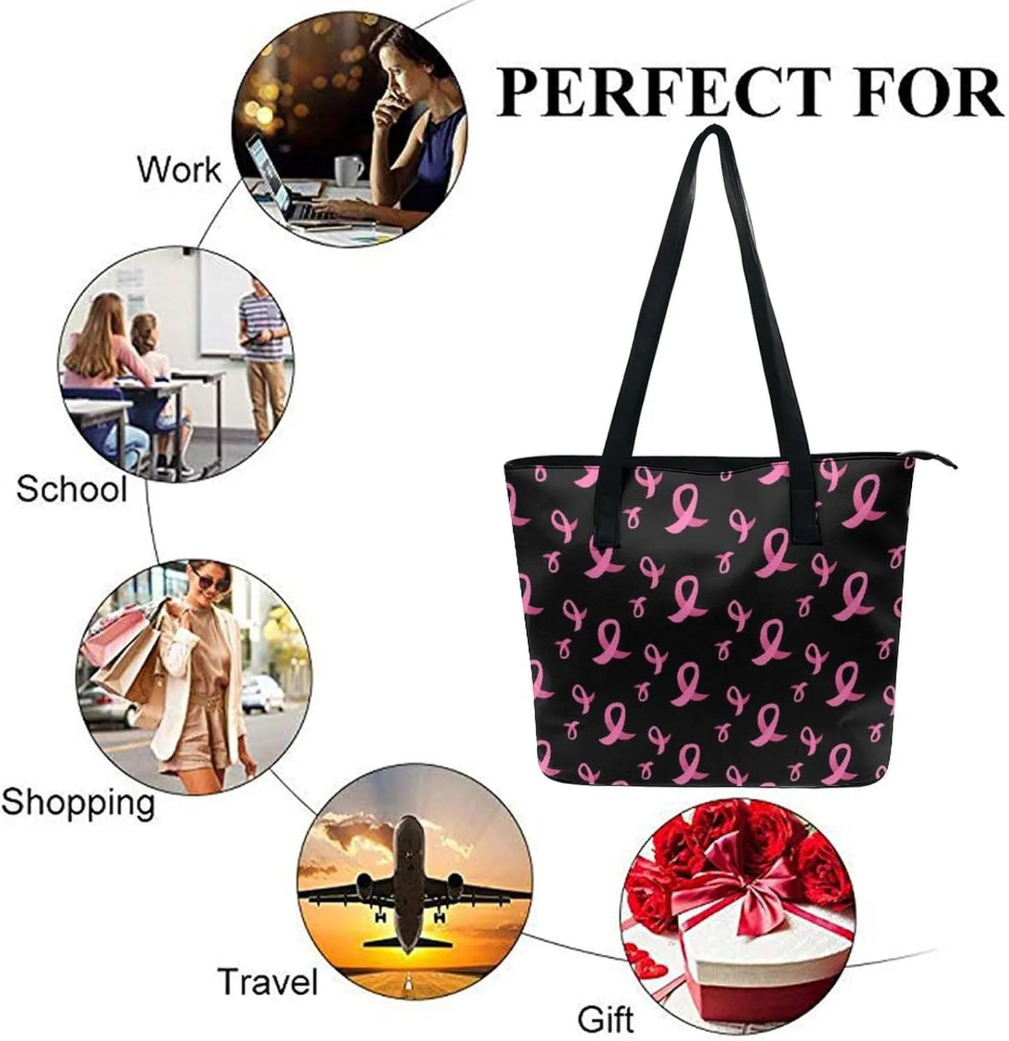 Women's Tote Purses Shoulder Bucket Bags Soft Leather Hobo Handbags