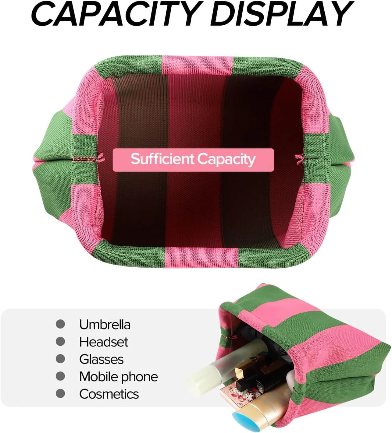 Woven Dumpling Bags for Women Pink and Green Purse Colorblock Clutch Crochet Purses Handbags Summer Beach Clutch 2025