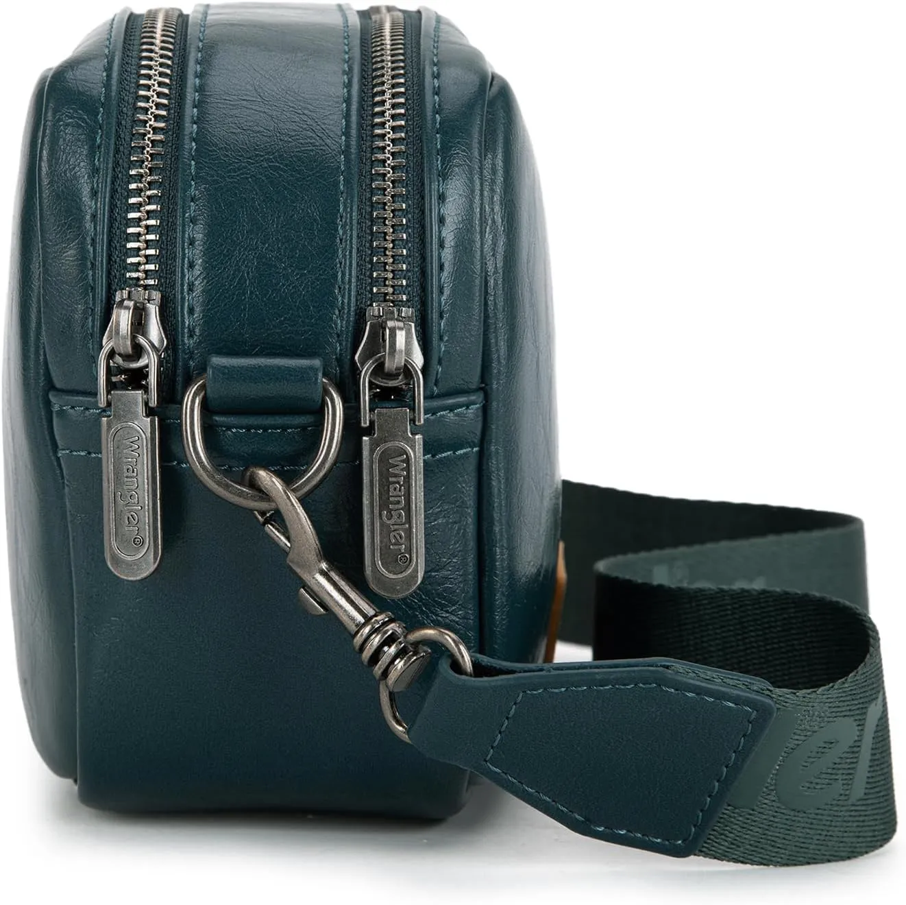Wrangler Crossbody Bags for Women Shoulder Handbag with Dual Zipper Design