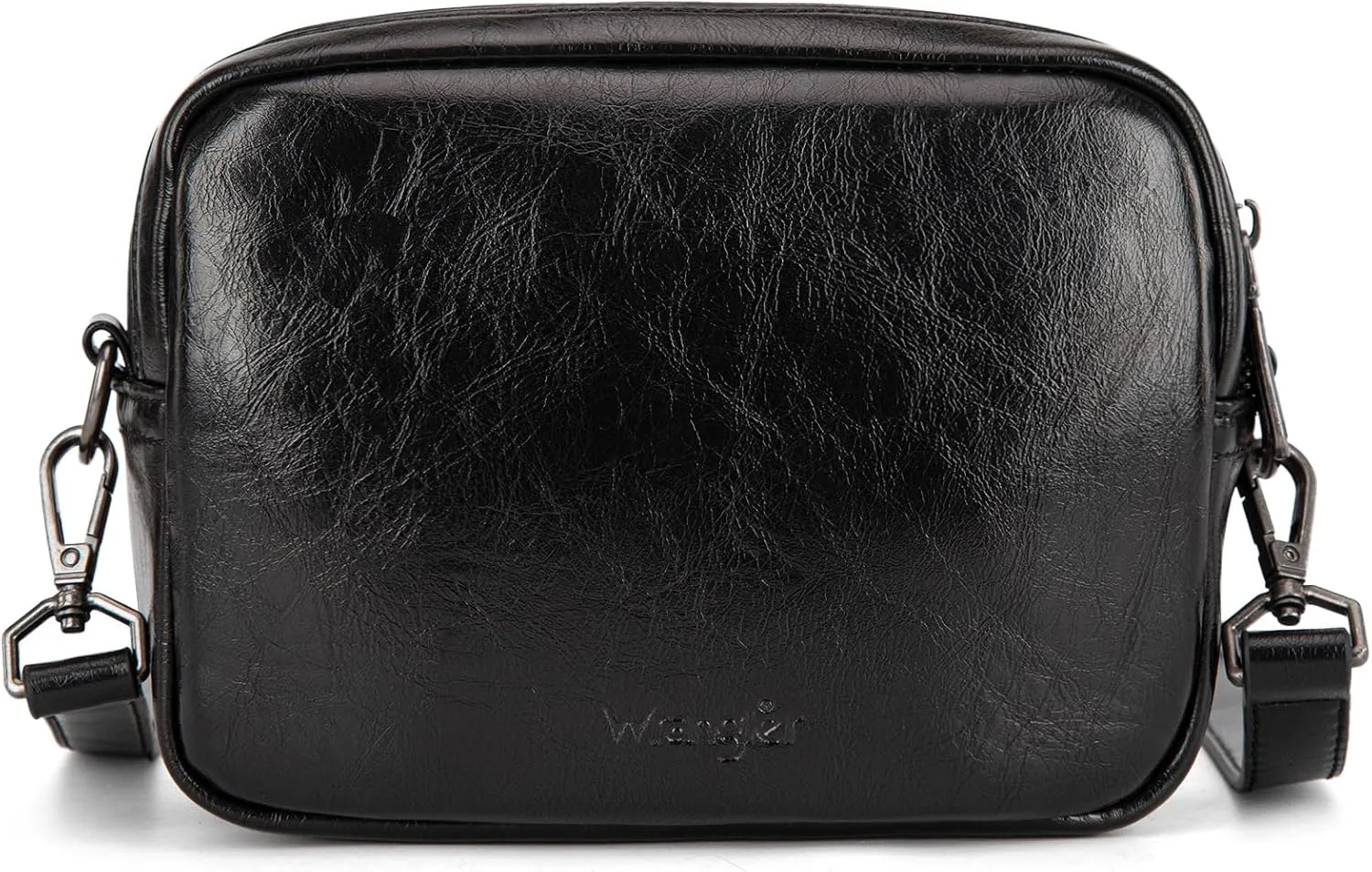 Wrangler Crossbody Bags for Women Shoulder Handbag with Dual Zipper Design