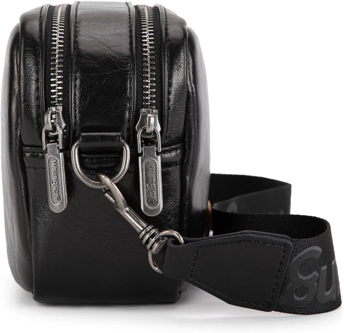 Wrangler Crossbody Bags for Women Shoulder Handbag with Dual Zipper Design