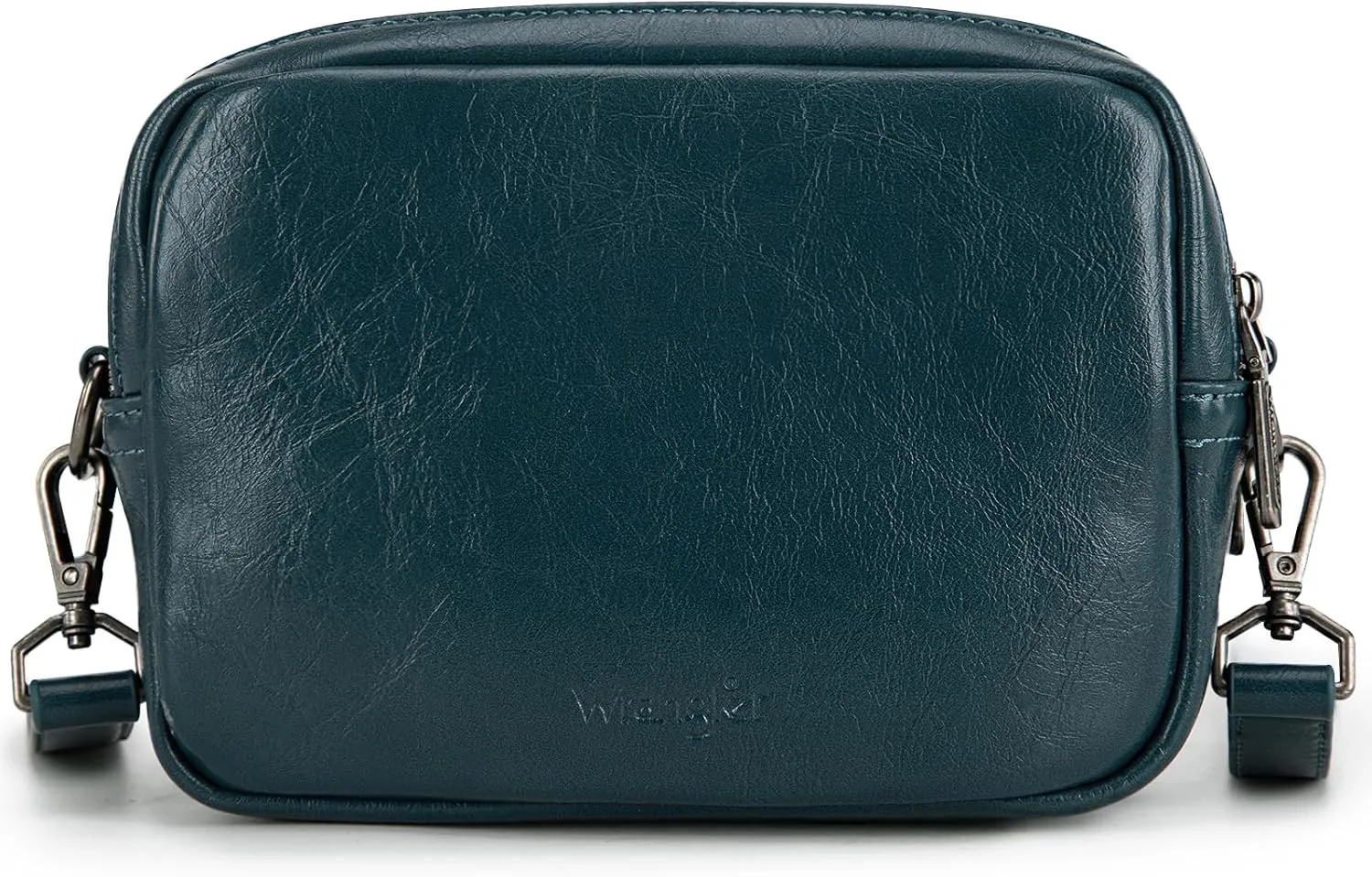 Wrangler Crossbody Bags for Women Shoulder Handbag with Dual Zipper Design