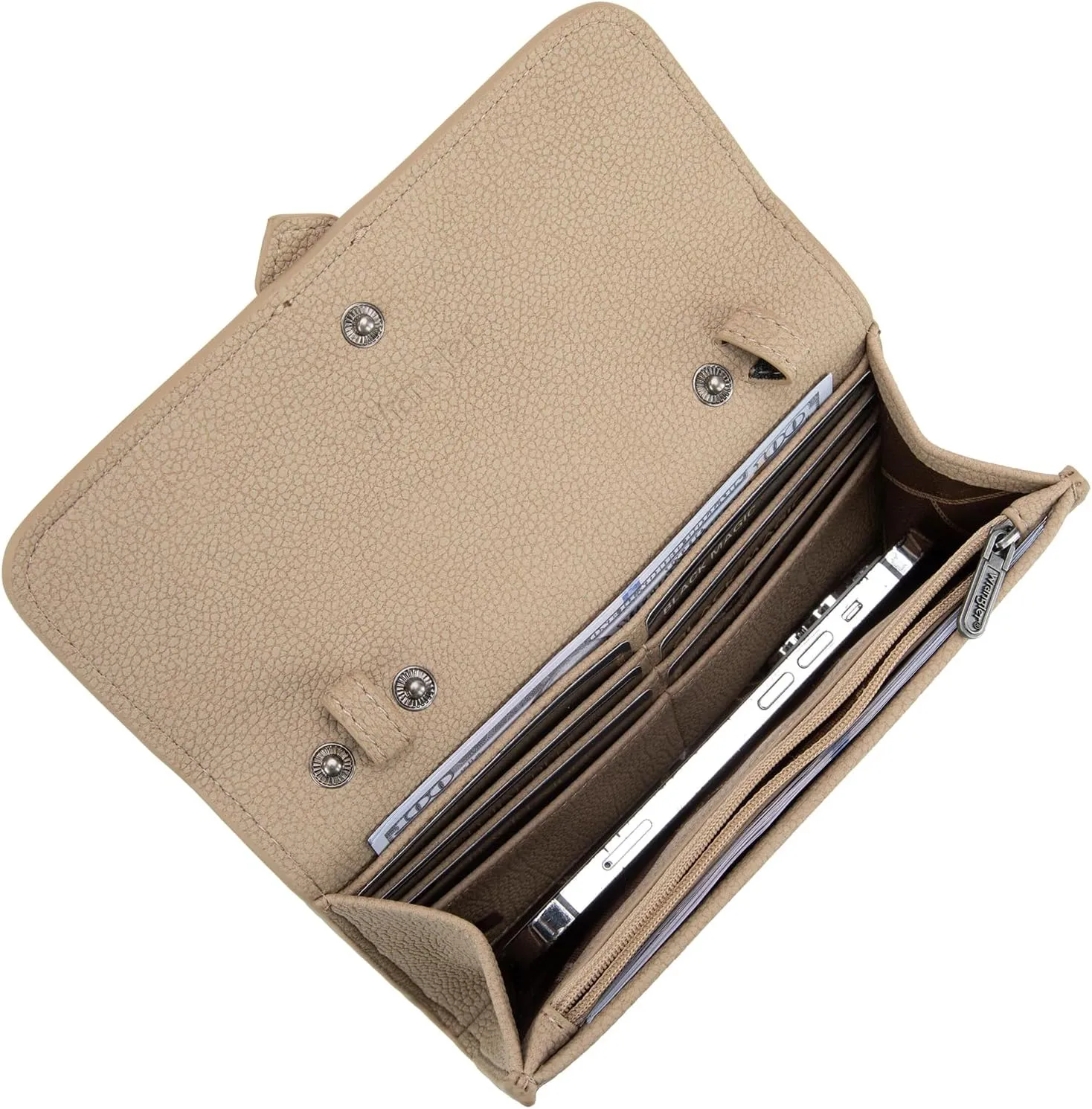 Wrangler Crossbody Bags for Women Wristlet Wallet Purse with Card Slots