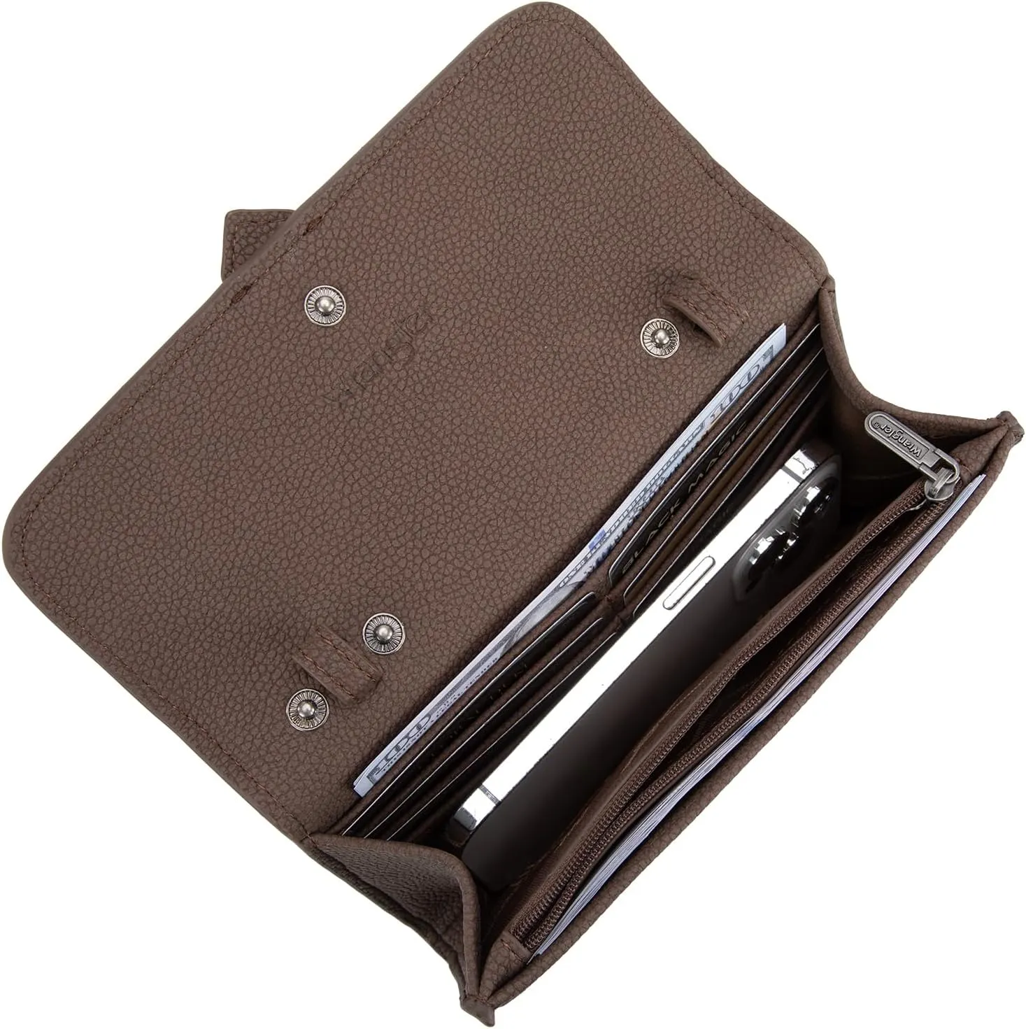 Wrangler Crossbody Bags for Women Wristlet Wallet Purse with Card Slots