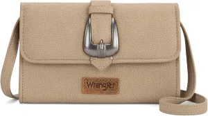 Wrangler Crossbody Bags for Women Wristlet Wallet Purse with Card Slots