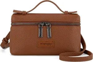 Wrangler Mini Crossbody Bag for Women Top-Handle Handbags Designer Shoulder Cute Purses Trendy