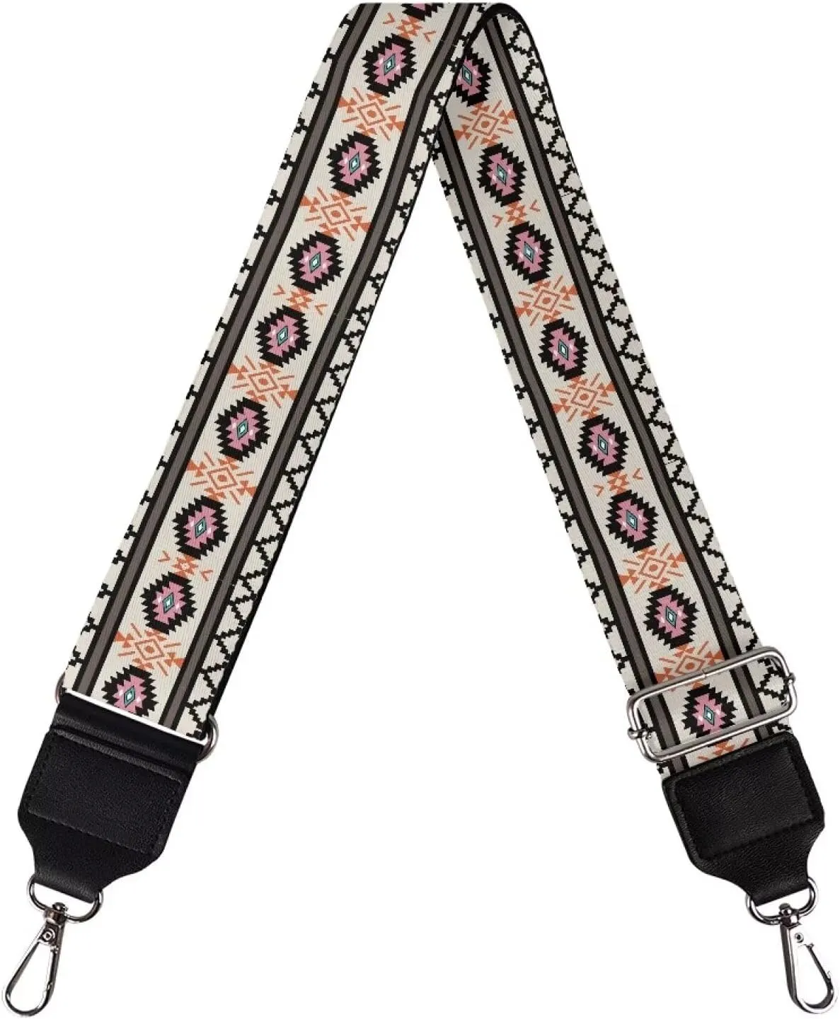 Xoenoiee Print Purse Strap Replacement Crossbody for Women Men Adjustable Wide Strap for Purses Shoulder Canvas Bag