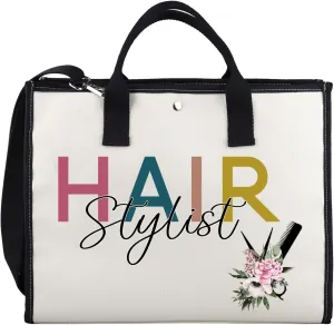 XYANFA Hair Stylist Tote Bag Cosmetologist Tote Bag Hairstylist Gift Barber Bag Hairdresser Tote Bag