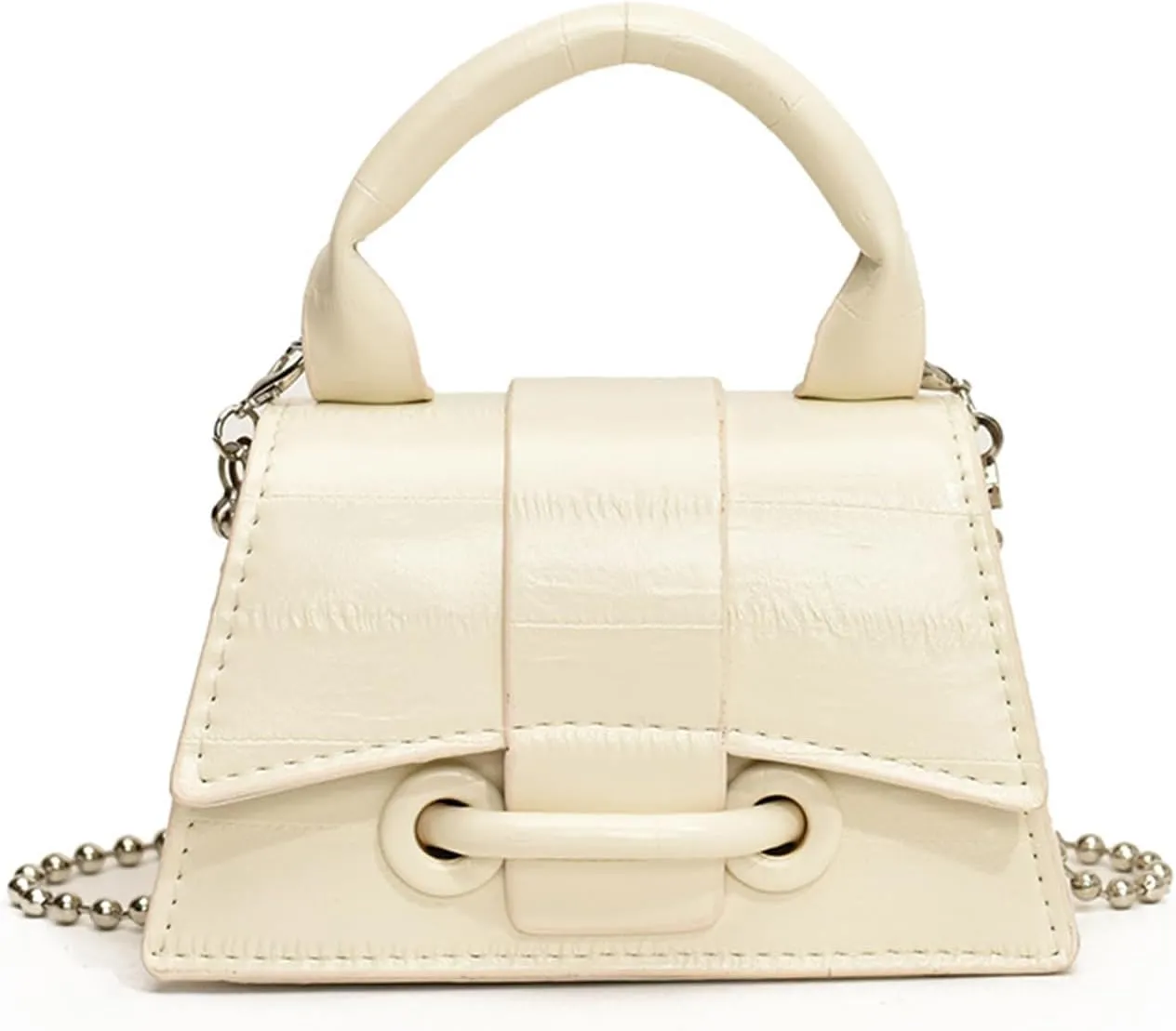 Y2K Top Handle Bag for Women, Stylish Mini Purses Crossbody Shoulder Bags, Clutch for Cocktail Party Prom