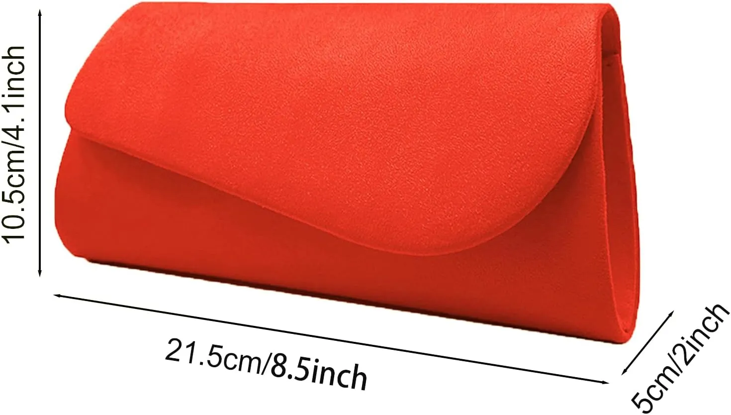YYW Women Clutch Purse Evening Envelope Bags Elegant Velvet Shoulder Crossbody Handbag for Party Wedding Prom