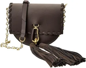 ZAC Zac Posen Belay Mini Saddle Crossbody - Fringe