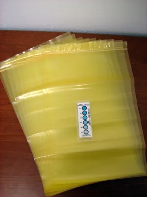 Zerust 12" x 18" Rust Prevention Multipurpose Poly Bag with Zip Closure with Corrosion Prevention and Protection -10 Pack