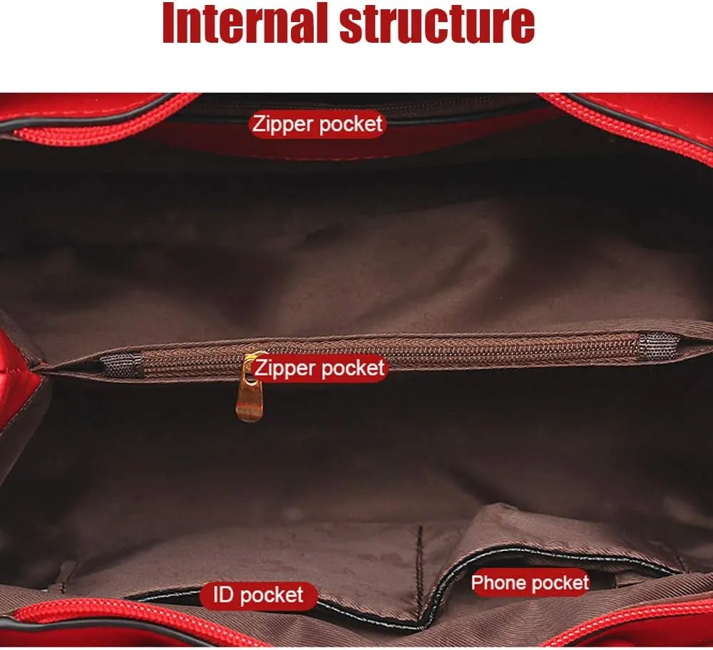 ZiMing Women Fashion Handbags Messenger Bag PU Leather Crossbody Bags